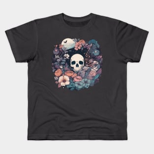 bones and vintage botany Kids T-Shirt